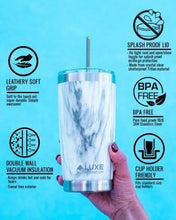 Load image into Gallery viewer, 20oz Insulated Stainless Steel Tumbler - Gulf Blue