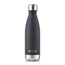 Load image into Gallery viewer, 17oz Insulated Stainless Steel Water Bottle - Caviar