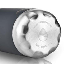 Load image into Gallery viewer, 17oz Insulated Stainless Steel Water Bottle - Caviar