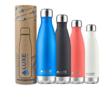 Load image into Gallery viewer, 17oz Insulated Stainless Steel Water Bottle - Gulf Blue