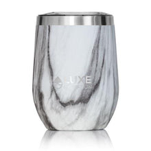 Load image into Gallery viewer, 12oz Insulated Stainless Steel Wine Tumbler - Marble Swirl
