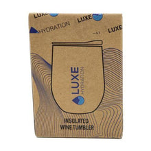 Load image into Gallery viewer, 12oz Insulated Stainless Steel Wine Tumbler - Marble Swirl