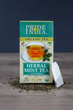 Load image into Gallery viewer, Organic Herbal Mint Tea Bags (Caffeine Free)