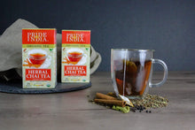 Load image into Gallery viewer, Organic Herbal Tulsi Chai Tea Bags (Caffeine Free)