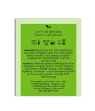 Load image into Gallery viewer, Organic Ginger Mint Herbal Tea