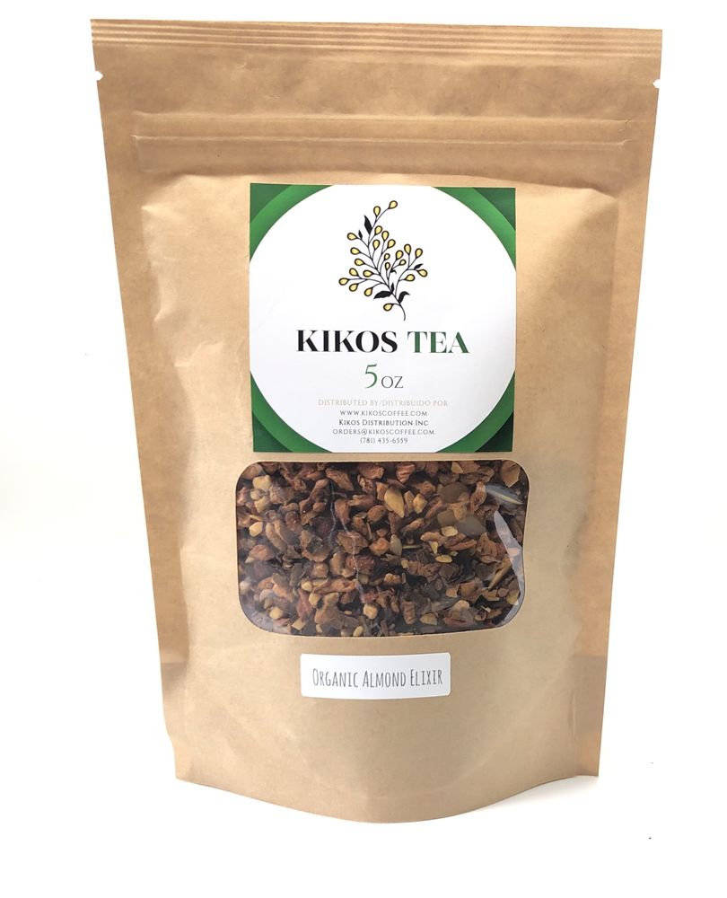 Kikos Tisane Organic Almond Elixir Tea 5 Oz
