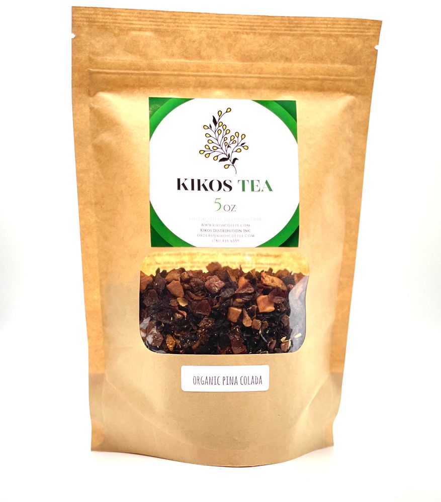 Kikos Organic Tisane Pina Colada Tea 5 Oz