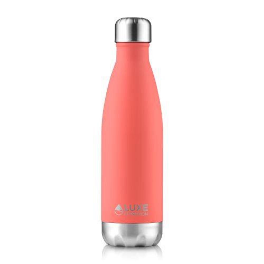 17oz Insulated Stainless Steel Water Bottle - Coral