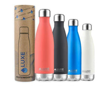 Load image into Gallery viewer, 17oz Insulated Stainless Steel Water Bottle - Coral
