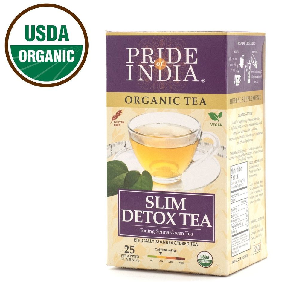 Organic Slim & Detox Tea Bags