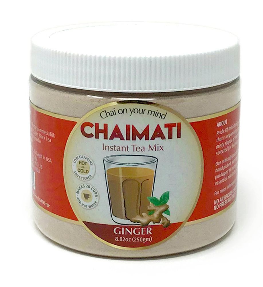 ChaiMati - Ginger Chai Latte - Powdered Instant Tea Premix