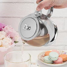 Load image into Gallery viewer, Shelby Stainless Steel Wrapped Teapot by Pinky UP®
