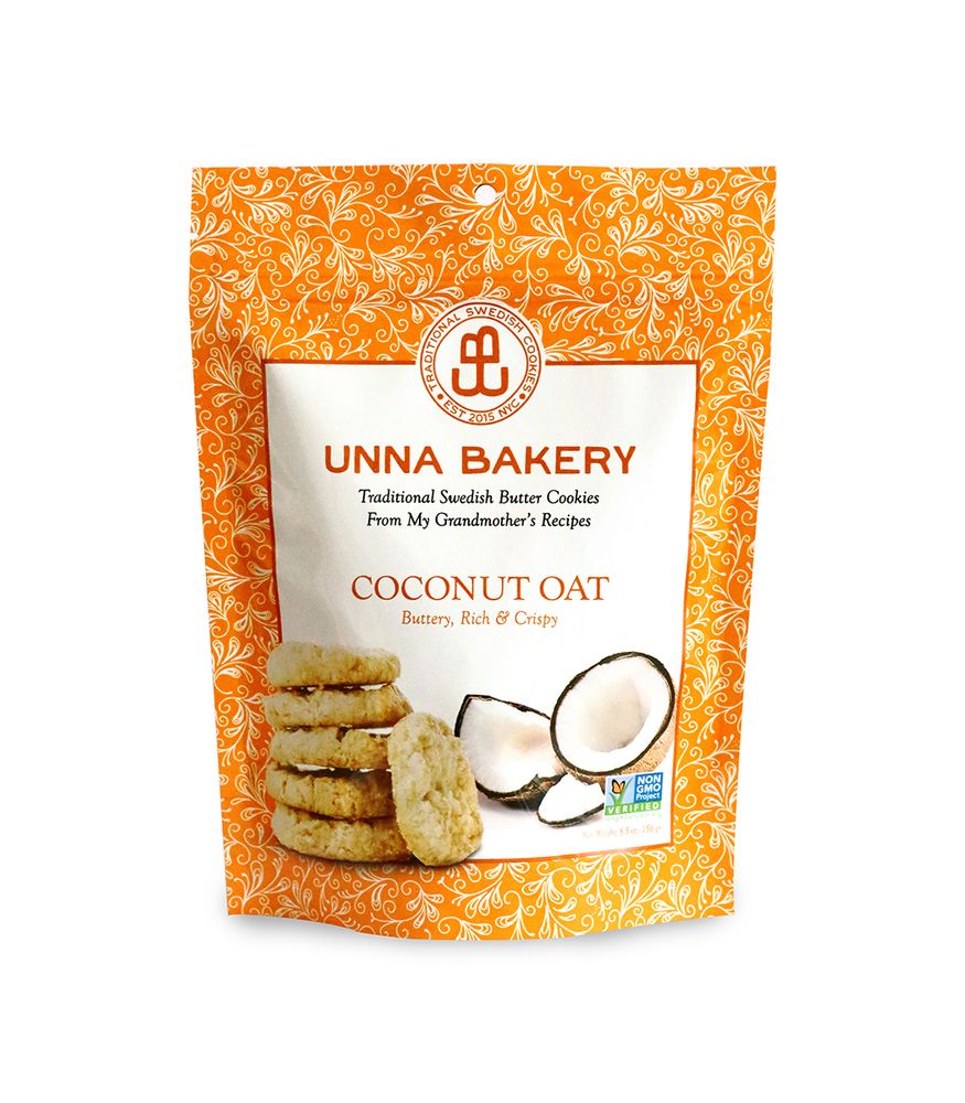 Coconut Oat Cookie - 5.5oz Bag (1 case - 6 units)